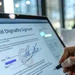 signature électronique avec certificat qualifié
